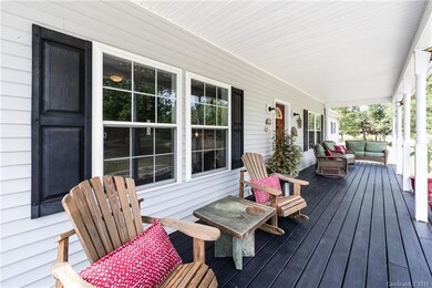 Covered front porch