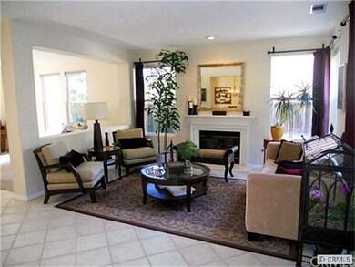 Living Room with Fireplace