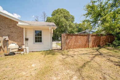 Fenced in yard