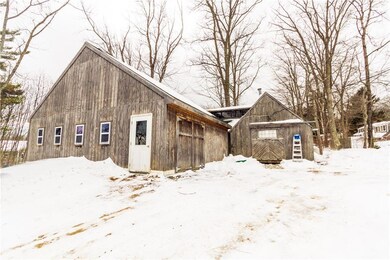 Newer heated workshop on the left,...