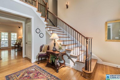 Beautiful hardwoods and a double stairwell.