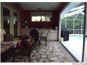 Lanai with Summer Kitchen