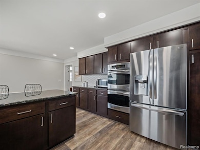 Kitchen with tons of storage, and double oven