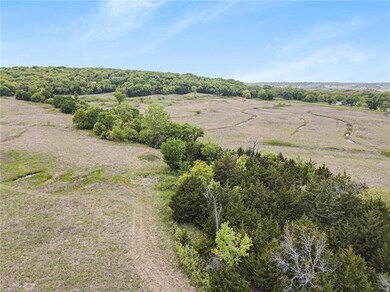 Wooded area with creek