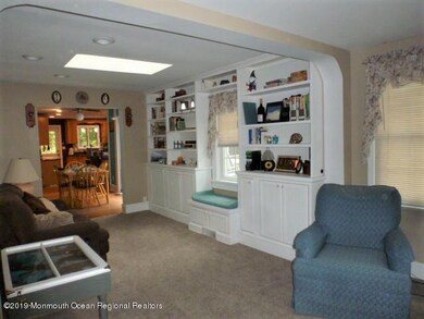 Living Room with Skylight