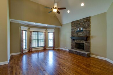 Nice stone Fireplace