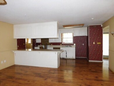 dining area and kitchen