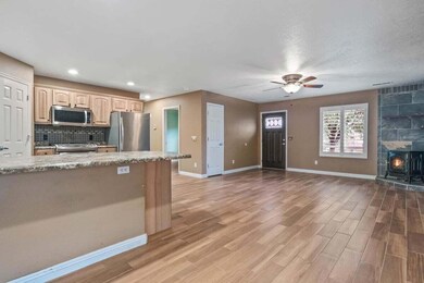 Kitchen and Living room