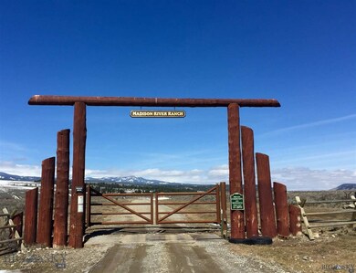 Entrance to Madison River Ranches Subdivision