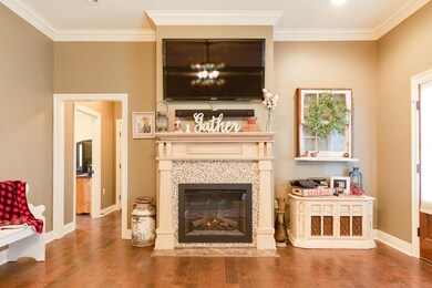 Living Area w/Fireplace