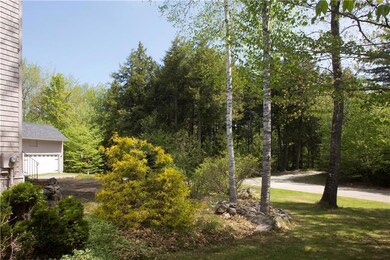 Front yard is well landscaped