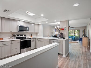 Kitchen featuring visible vents, recessed lighting