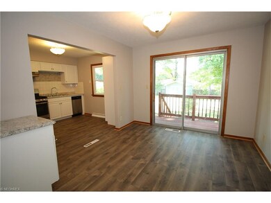 Dining Area - New flooring, fresh paint, sliders l