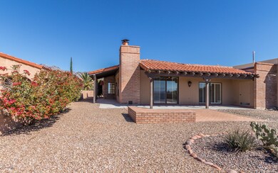 Large easy care backyard