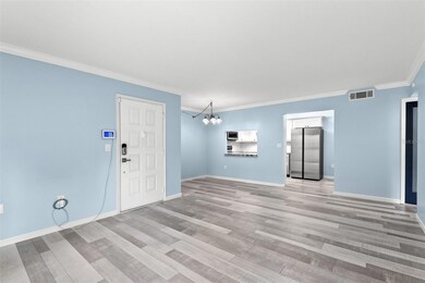 Luxury vinyl flooring- crown molding