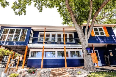 Fresh exterior paint