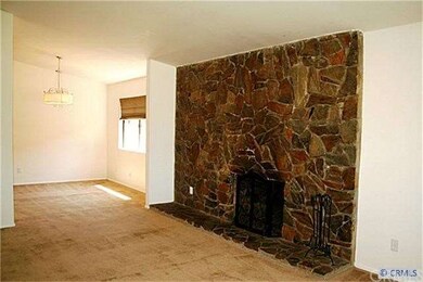 Fireplace from Entry