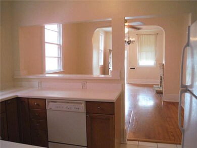 kitchen looking into living room (owner's unit)