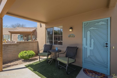 Front Entry off Patio