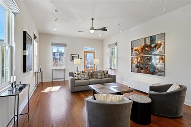 Open living plan with spacious rooms