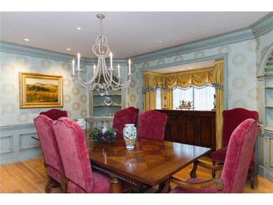 Dining Room. The 18  x 15  formal dining room has 