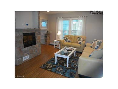 Check out the fireplace from this other angle of t