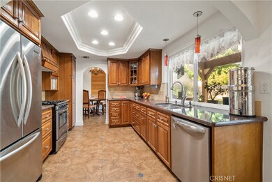 Kitchen looking toward dining.