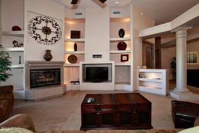 Family Room with Fireplace