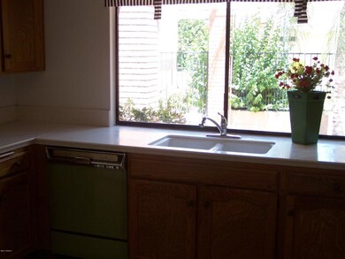Kitchen Window -looking at Frt Courtyard