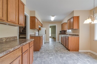 Completely remodeled kitchen.