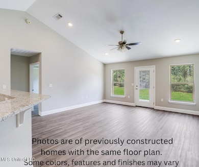 Photos are of previously constructed hom