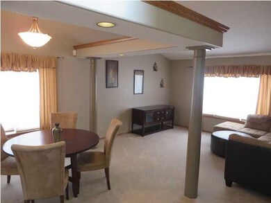 The main floor has a great room and formal dining 