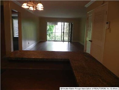 View to balcony from kitchen