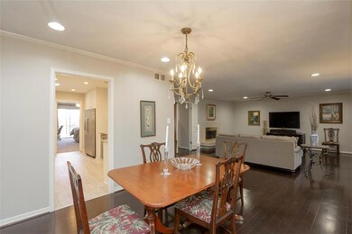 Spacious Dining Room with plenty of room for your 