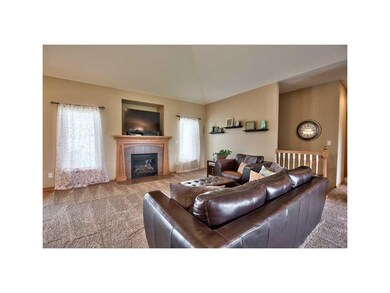 Great Room. OPEN STAIRWAY TO LOWER LEVEL