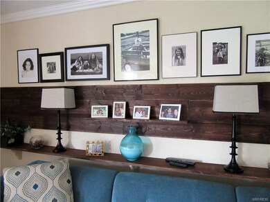 Wood wall details and shelving are included!!!!