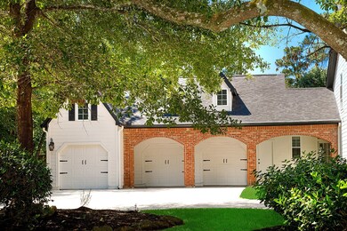 Attached, oversized 3-car garage