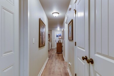 Wide hallway