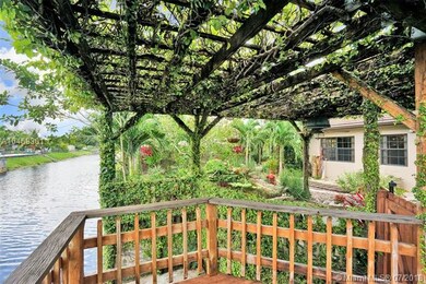 View from deck