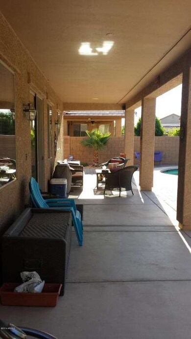 pool side view