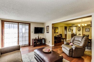 French doors and Second Living Room