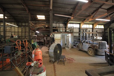 Two restrooms in warehouse