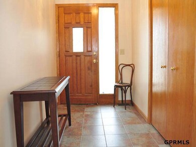 Large coat closet.