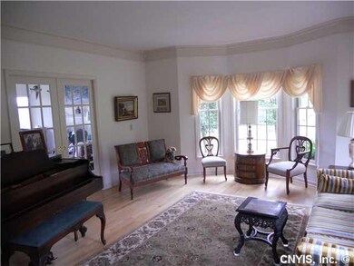 Living Room Formal living room with lake views