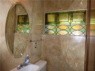 Partial Bath. Stained Glass adds very  Special Cha