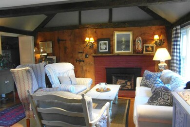 Relax by the fireplace while dinner is cooking.
