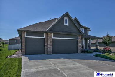 This 4 car garage has a work area as well.  Meticulous.