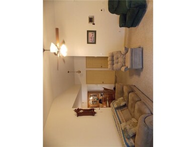 Living room and front door.