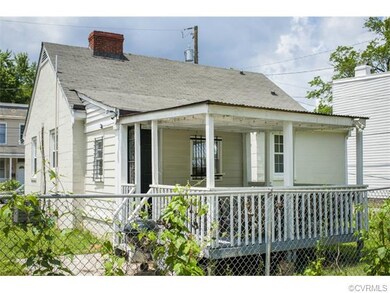 There is a covered rear porch for hanging out, no 