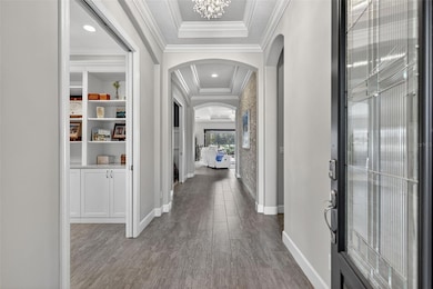 Tile floors throughout